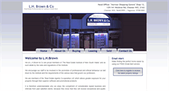 Desktop Screenshot of lhbrown.com